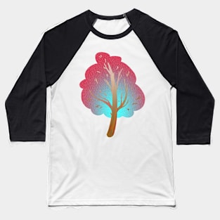 Colored Tree Baseball T-Shirt